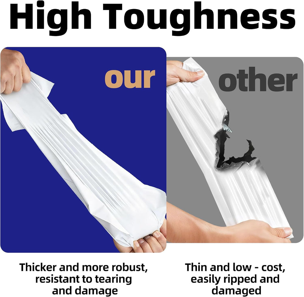 500pcs Poly Mailers 10x13 for Ecommerce Shipping,Online Retail