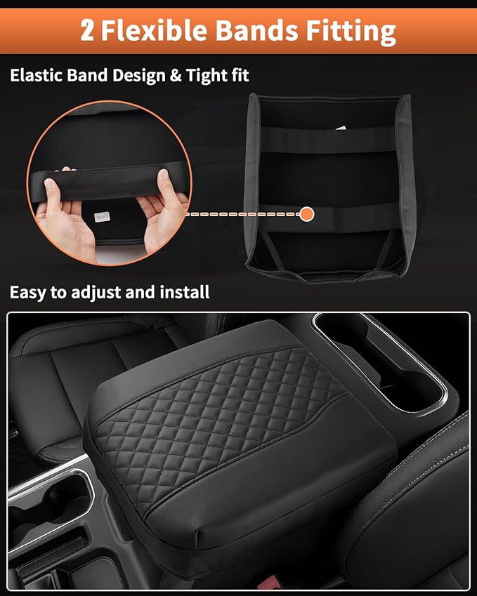 Shademax Center Console Cover for Chevy Silverado/GMC Sierra 1500 2019-2025 2026