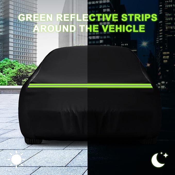QUNSUNUS Waterproof Car Cover for Ford Galaxie 500/XL/Starliner/Fairlane