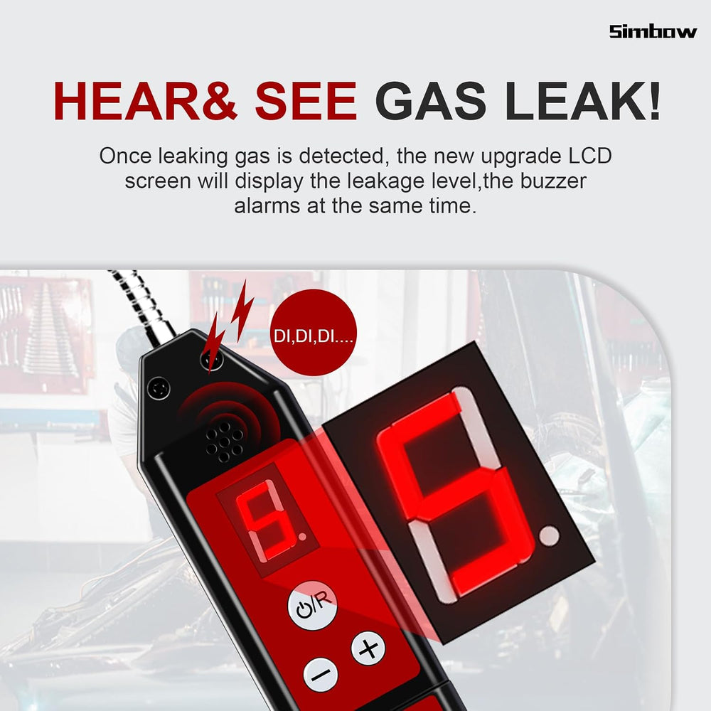 WJL-6000PRO HVAC Refrigerant Leak Detector with 0.14 oz/yr Sensitivity