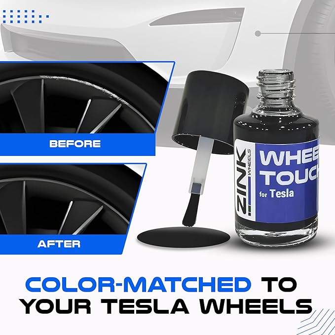 Premium Tesla Wheel Curb Rash Repair Kit