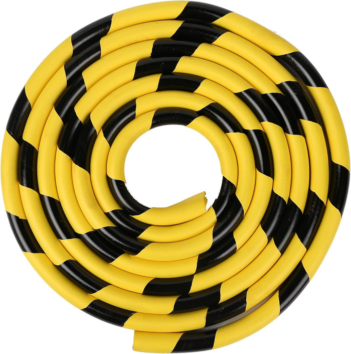 Heavy-Duty Corner Guards – 5M Self-Adhesive Yellow/Black NBR Rubber Wall