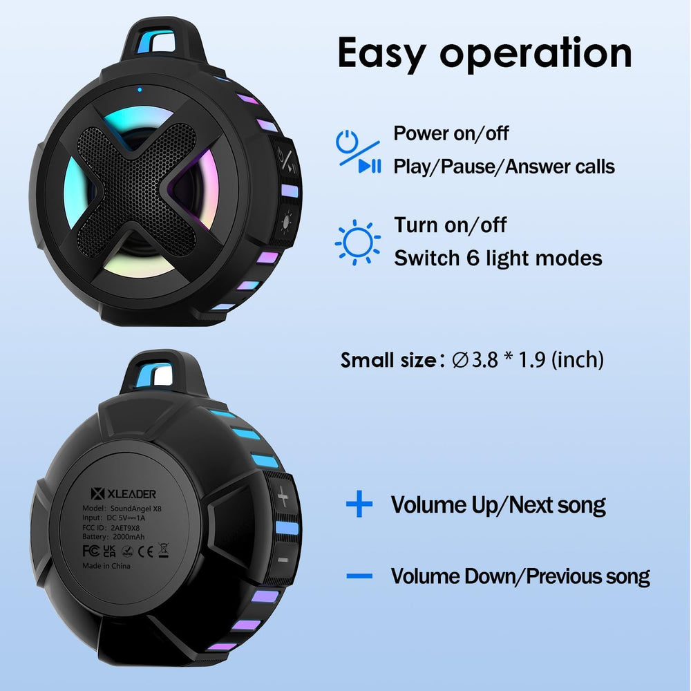 Upgraded, Pro Bike Speaker, with Pro Handlebar Mount, Bluetooth V5.4, IPX7 Wa...