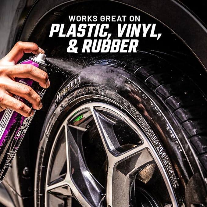 Slick Products Shine & Protectant, Long-Lasting High-Gloss Clear Coat Spr...