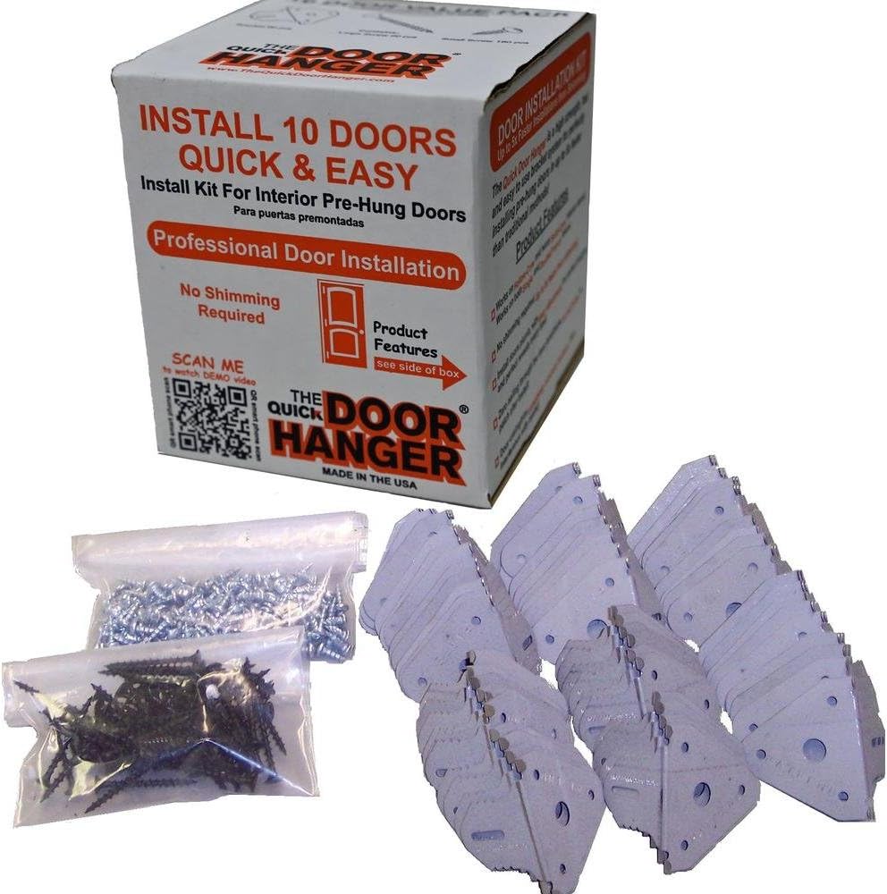 The Original Door Bracket (10 Door Install Pack), Complete Hassle-Free Door I...