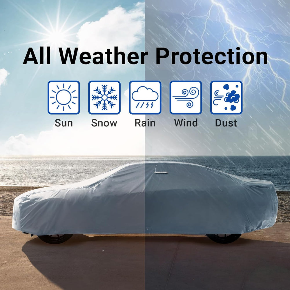 iCarCover Car Cover Waterproof All Weather for 1941-1952 Chevy Fleetline