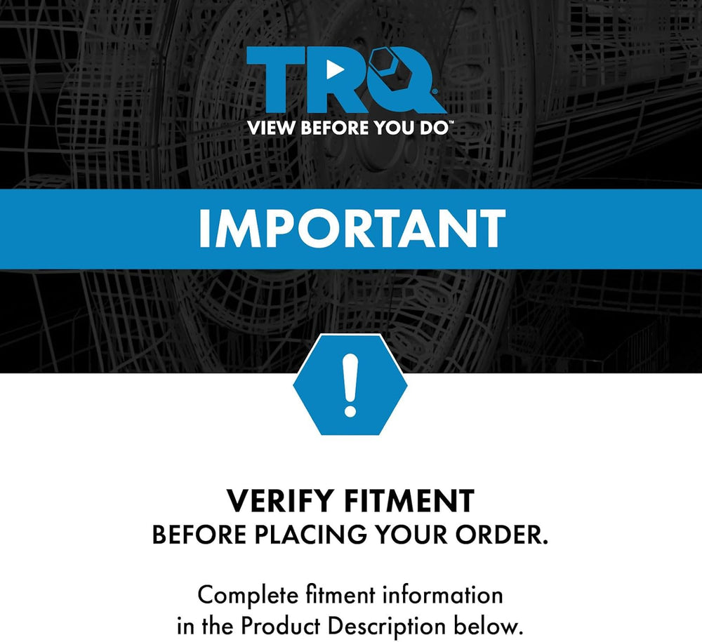 TRQ 2 Piece Headlight Assembly Set Driver & Passenger Side