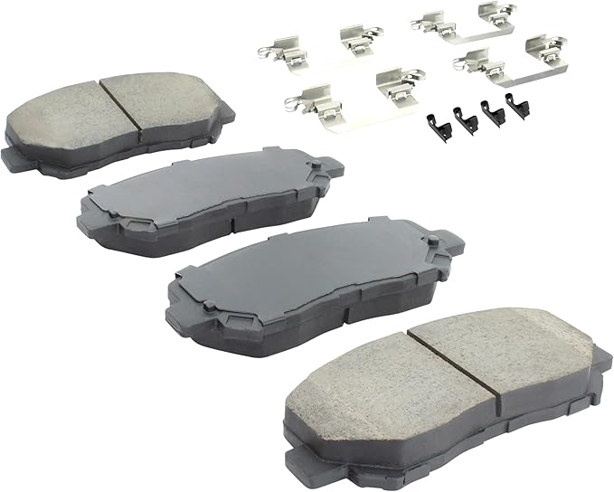 Premium Ceramic Front Brake Pads Compatible