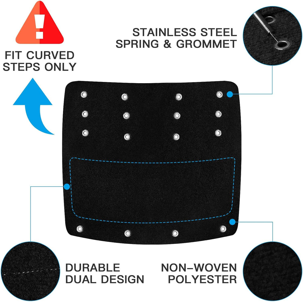OKBA RV Step Covers for 22 Inch 8-10" Deep Radius Campers Stairs Only | ...