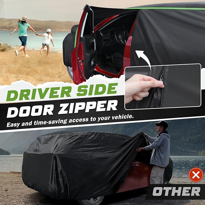 Mixsuper Liner Car Cover for Subaru Outback 2003-2026, 7 Layers Waterproof Car