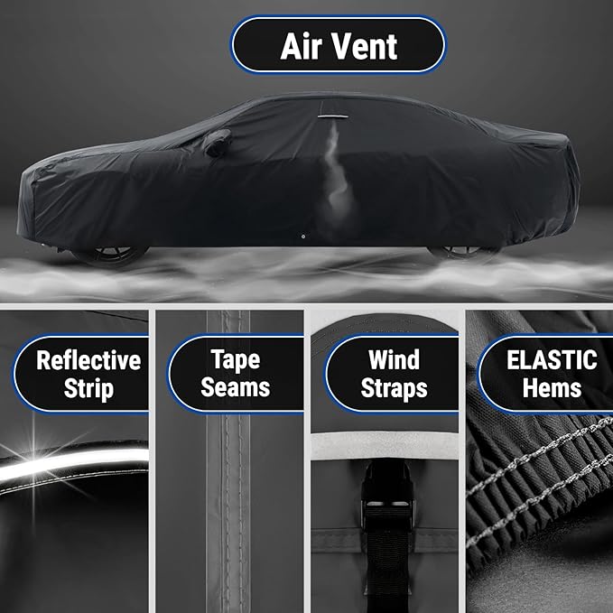 iCarCover Custom SUV Cover for Pontiac Trans AM Waterproof All-Weather Rain