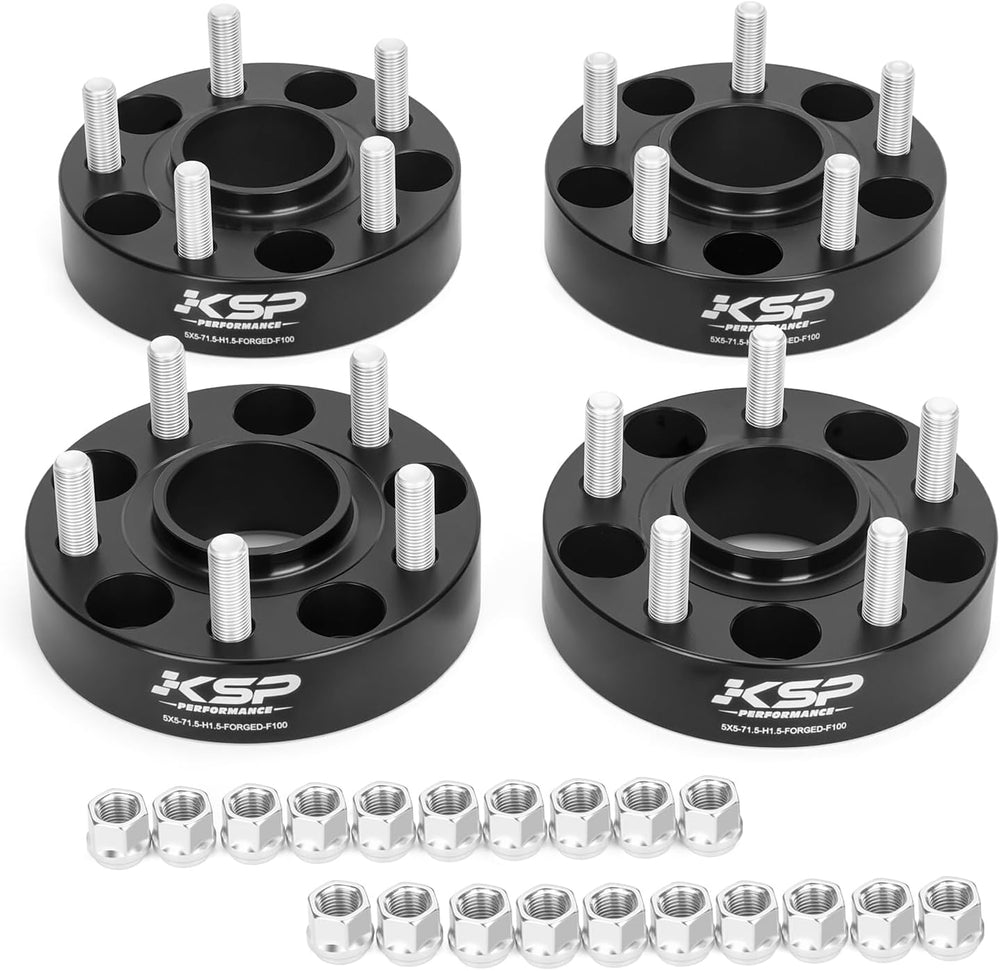KSP 5x5 Wheel Spacers for Grand Cherokee 2011-2025, 1.5inch 5x127mm Hubcentri...