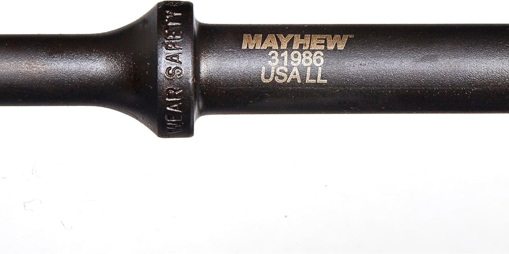 Mayhew Tools 31986 Pneumatic Cold Chisel, 5/8" x 18", Black Oxide F...
