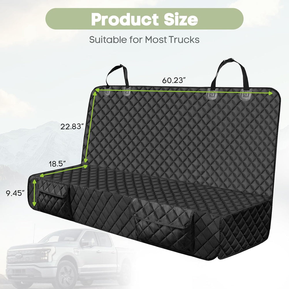Dog Car Seat Cover for Trucks Ford F150/Chevrolet Silverado 1500