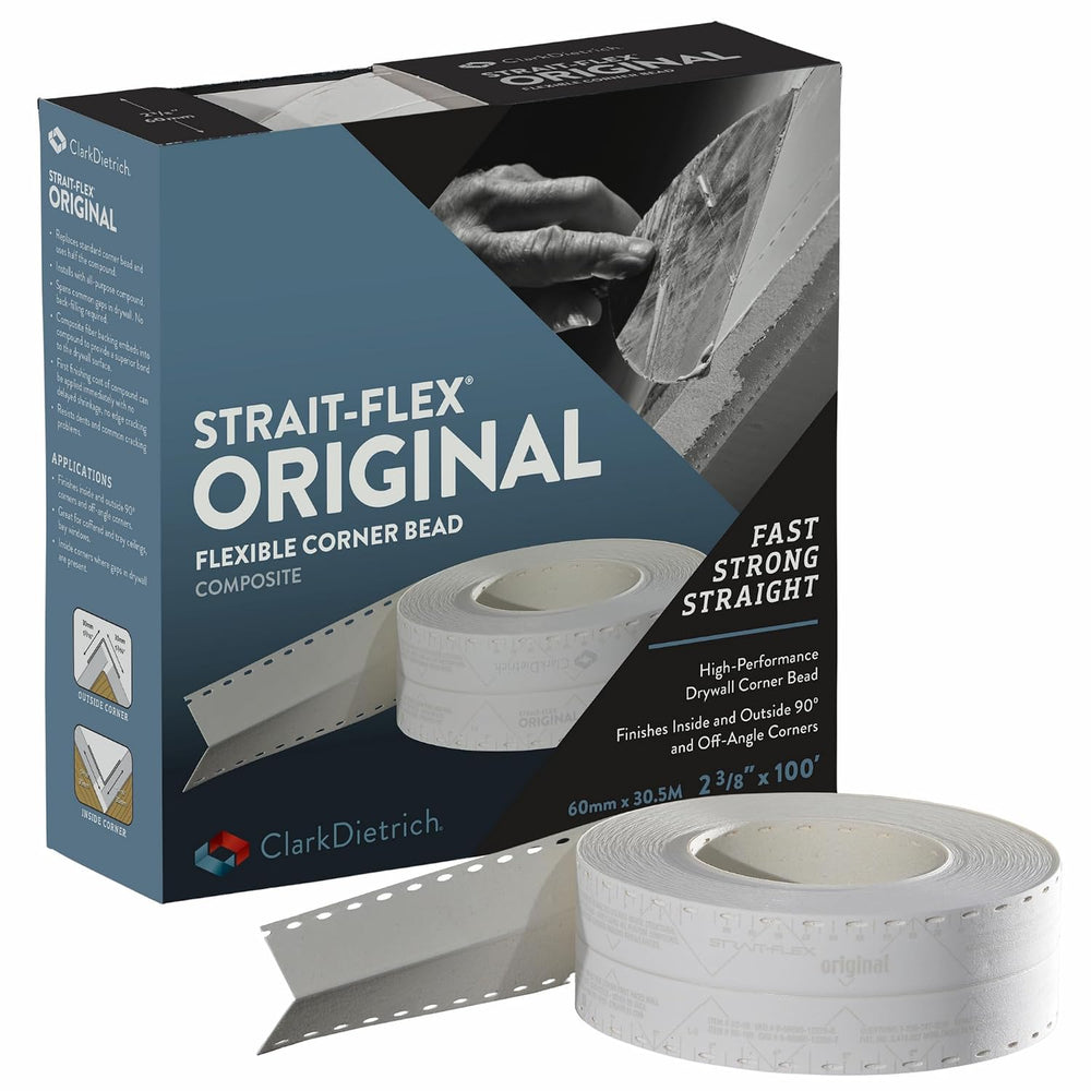 Drywall Tape – Original Drywall Repair Corner Bead – Finishes Inside or Outsi...
