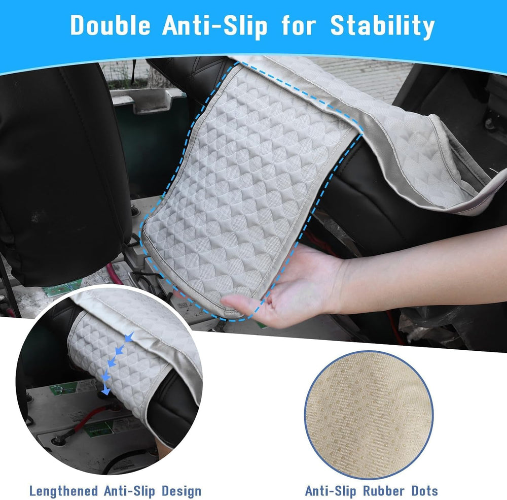 Golf Cart Seat Blanket Cooling Ice Silk Cover for EZGO Club Car Yamaha