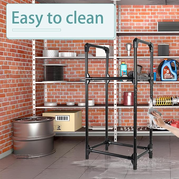 Hershii Tire Storage Rack Standing Garage Storage Shelf Organizer