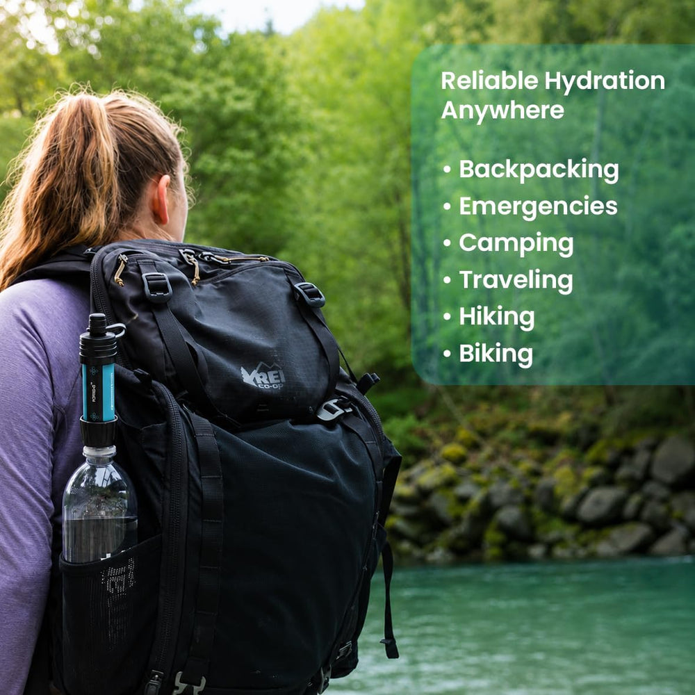 Puribag Micro Membrane Filter Straw Portable Water Filter