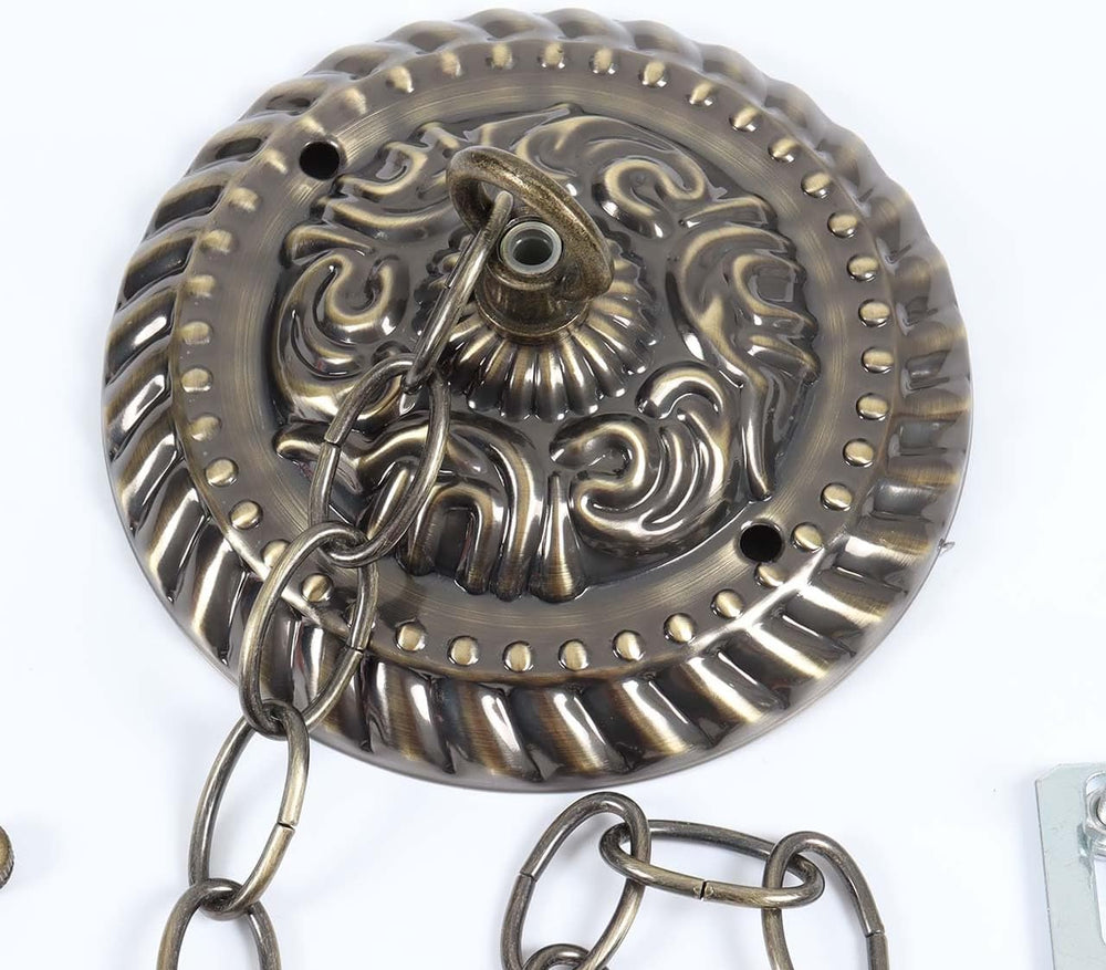 Bieye CC02 43-Inch Bronze Chain and Canopy Kit for Pendant Lights