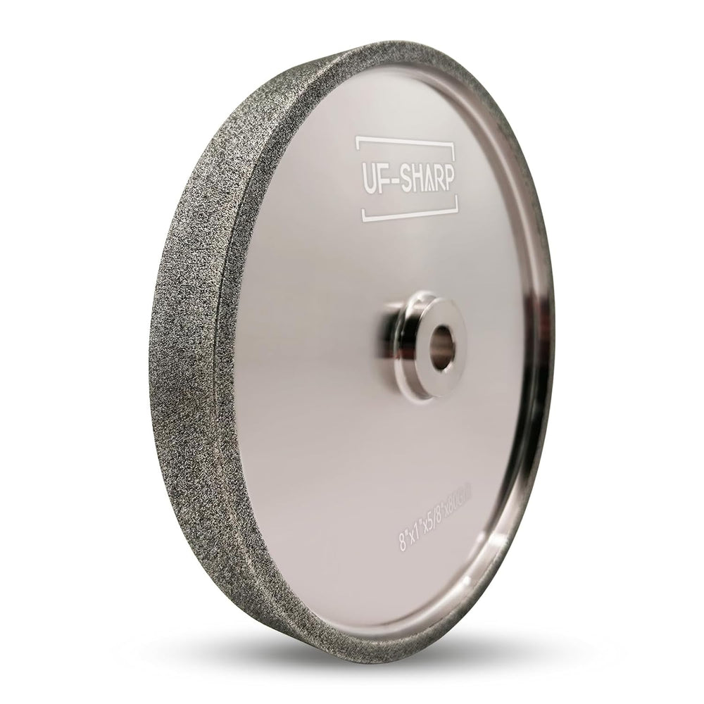 CBN Grinding Wheel 8 inch 80 Grit，1" Wide, 5/8" Arbor