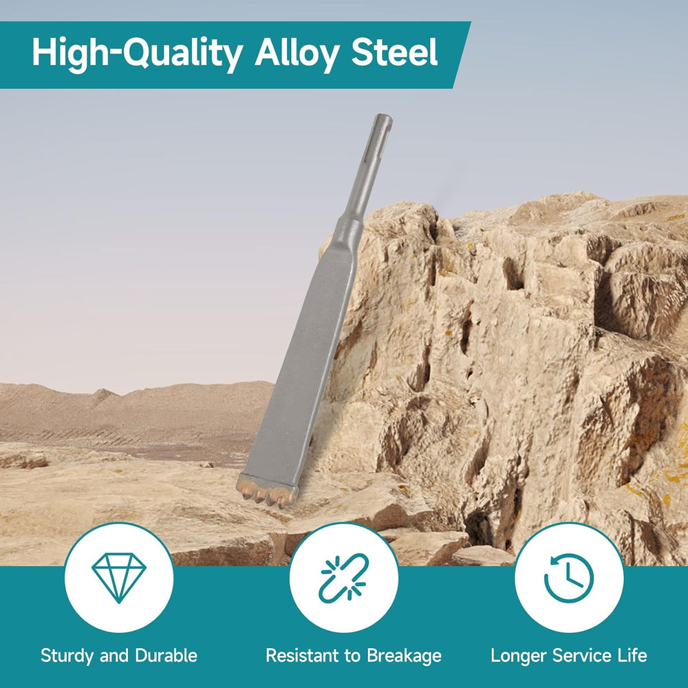 SDS Plus Shank Four-Tooth Chisel