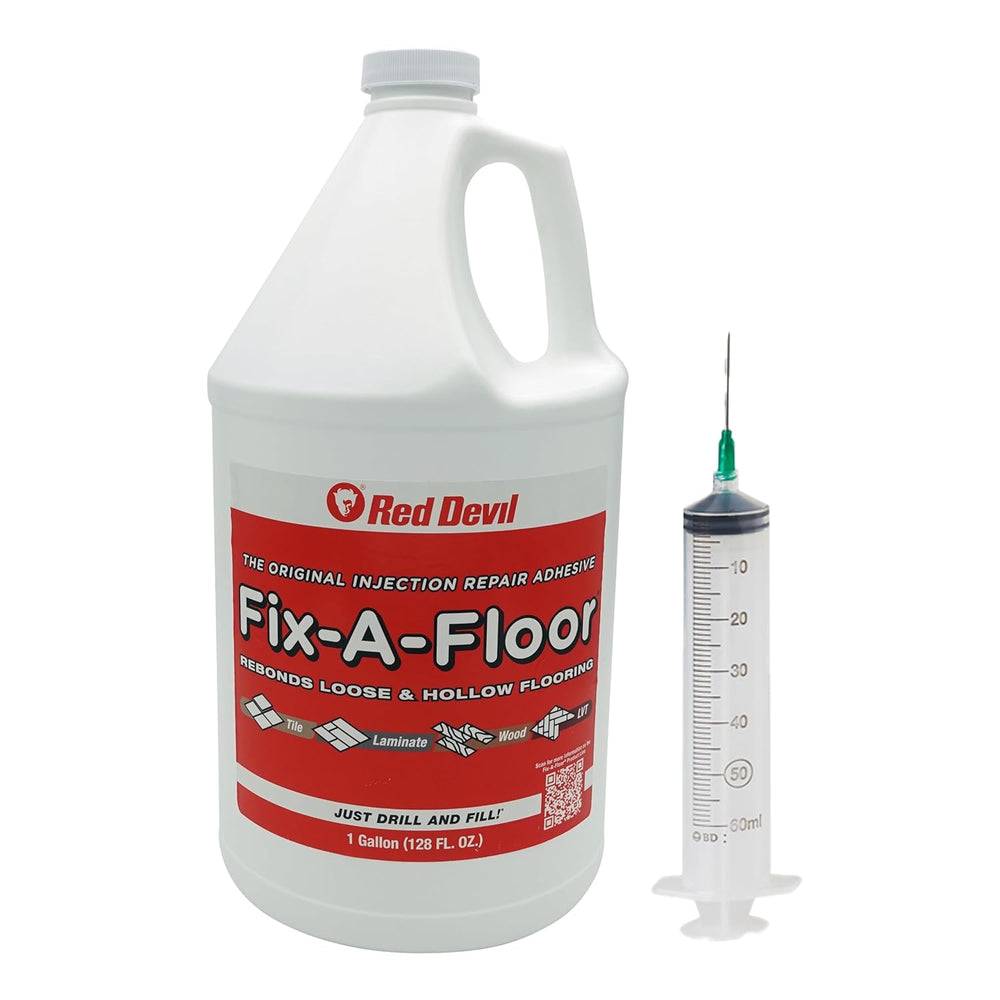 The Original Fix-A-Floor Loose Tile Repair Adhesive - Tile, Marble, Stone, Wo...