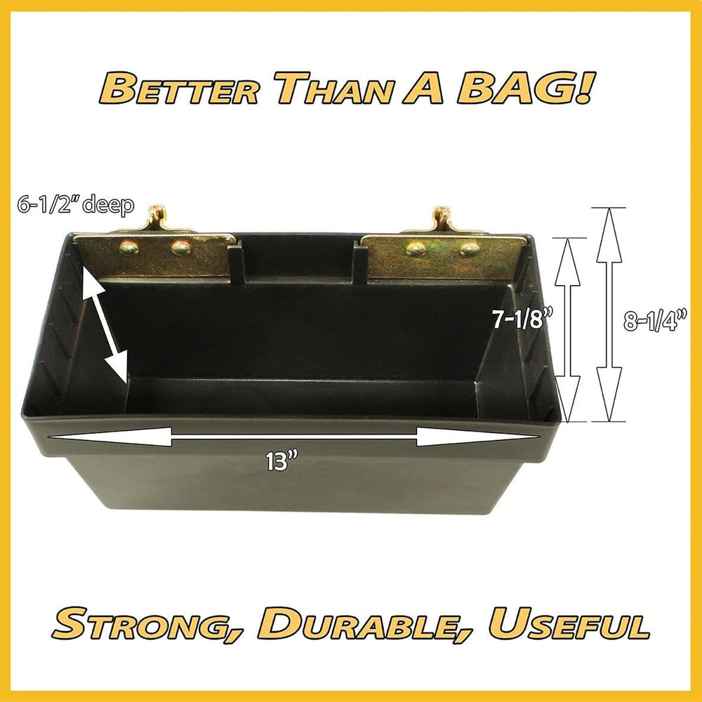 DC Cargo Mall Large E Track Storage Bin – Heavy-Duty E Track Basket Organizer...