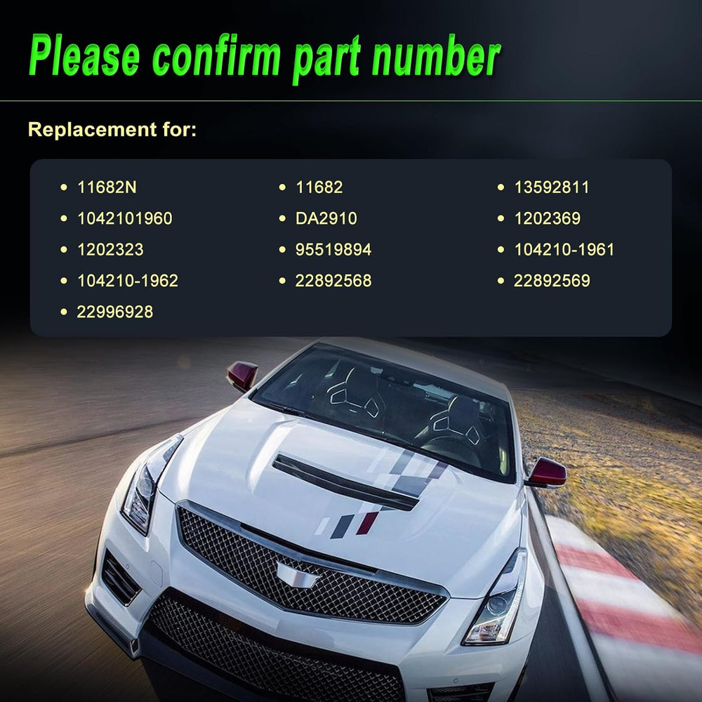 Alternator Compatible with 2013-2019 Malibu ATS 2014-2019 Impala CTS