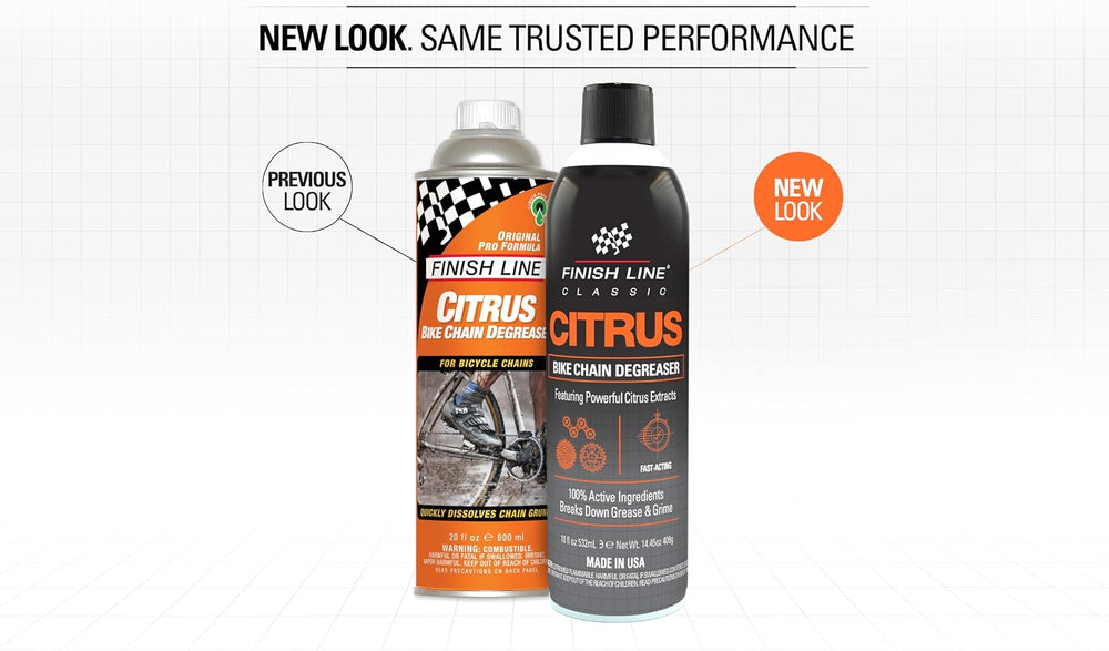 Finish Line Citrus Bike Degreaser Biodegradable 1 Gallon