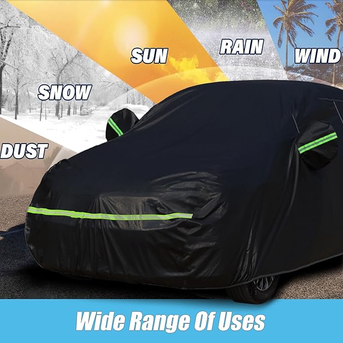 Waterproof Car Covers for 1994-2023 Mustang GT/Cobra/Shelby/Bullitt/ECOBOOST