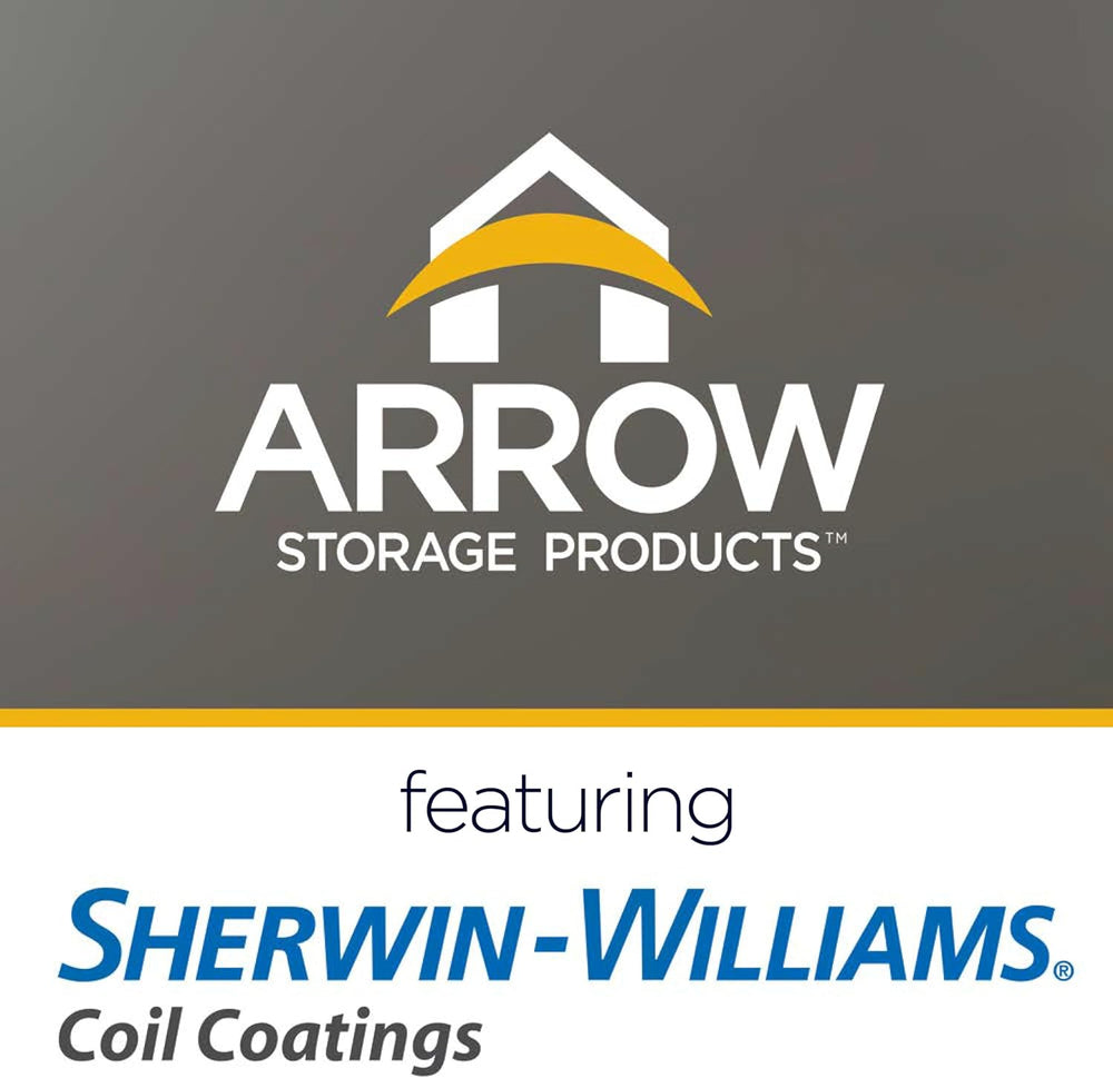 Arrow Carports Galvanized Steel Carport, RV Metal Carport Kit, 14' x 42&#...