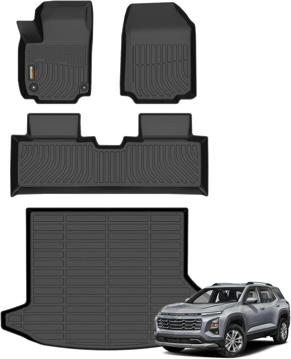 Binmotor-Floor Mats Cargo Liner Set