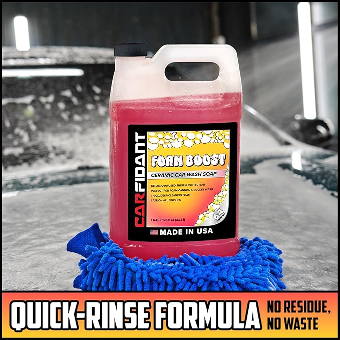 Foam Boost Off-Road & ATV Wash Soap – Heavy Duty pH-Balanced Car Wash
