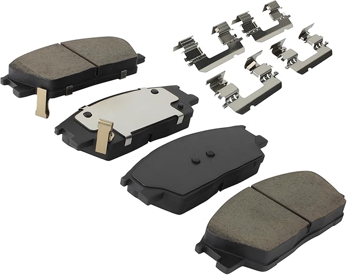 Premium Ceramic Front Brake Pads Compatible
