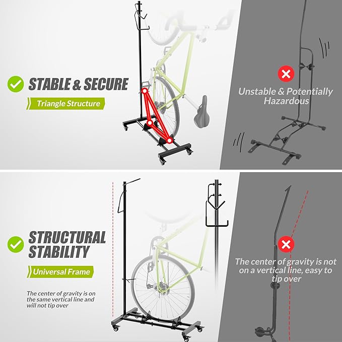 Vertical Bike Parking Stand