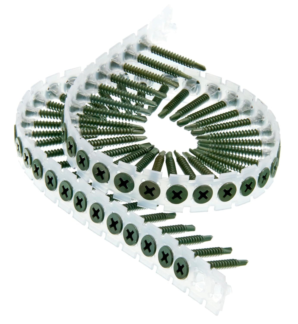 SENCO DuraSpin #6x1-1/4 Collated Drywall to Wood Screw (06C125WK) 1,000 bx