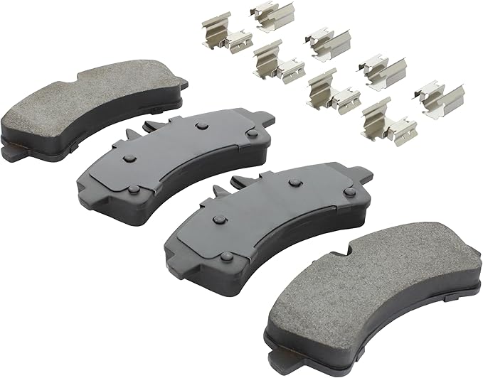 Premium Semi-Metallic Rear Brake Pads Compatible