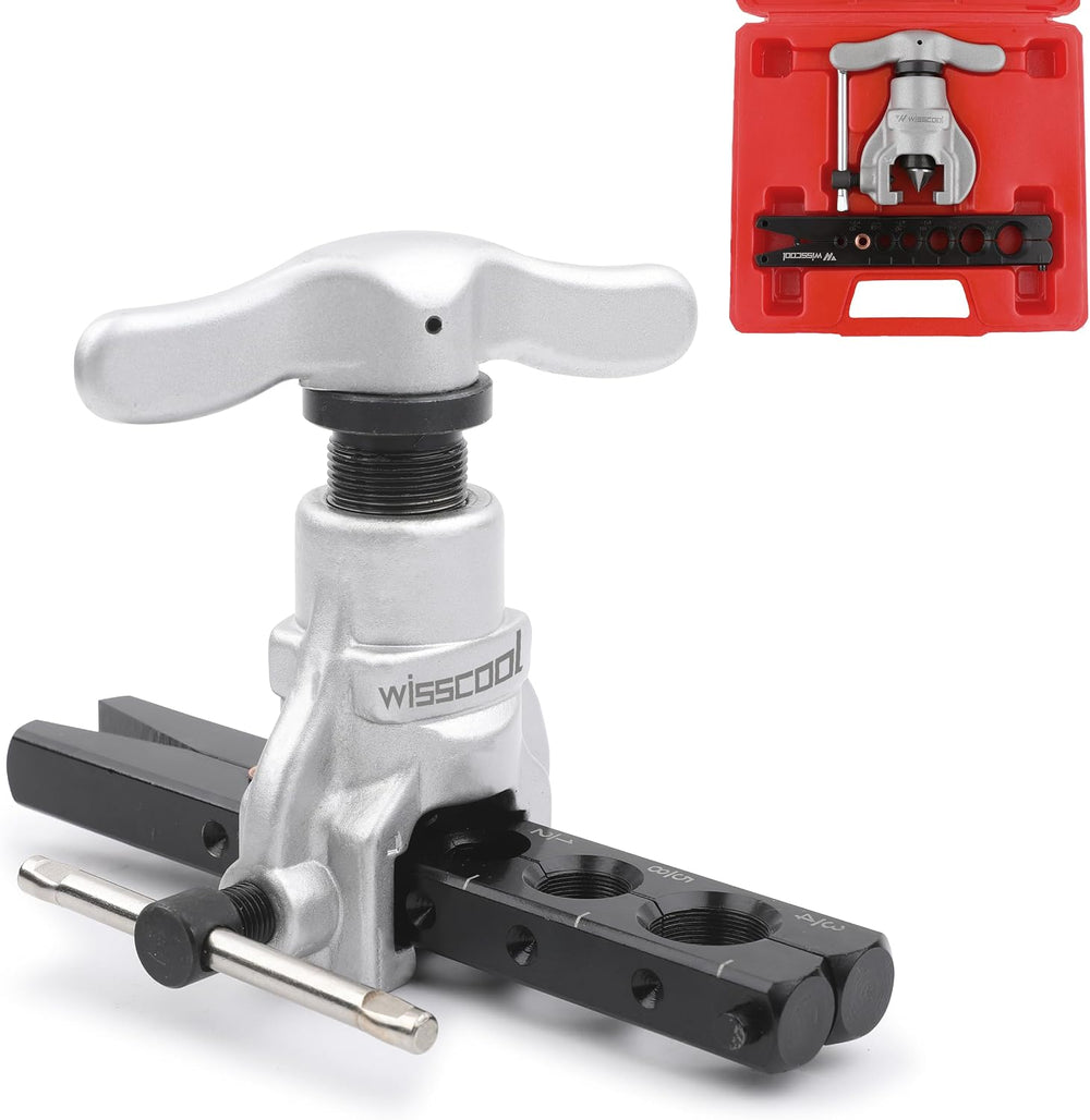 Wisscool HVAC Mini Split Flaring Tool Kit, 3/16"-3/4", 7 Sizes