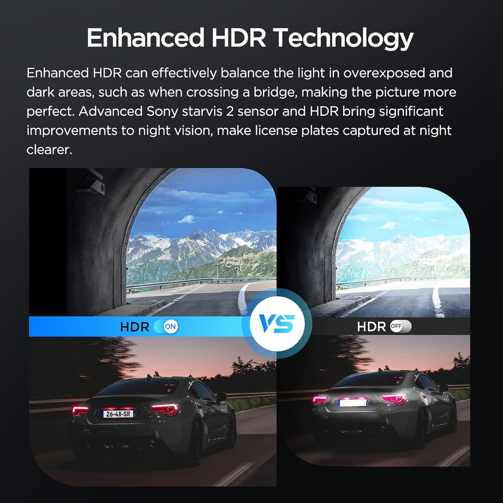 VIOFO VS1 Mini Dash Cam, 1440P/2K HDR Dashcam, STARVIS 2 Sensor, Free 32GB SD...