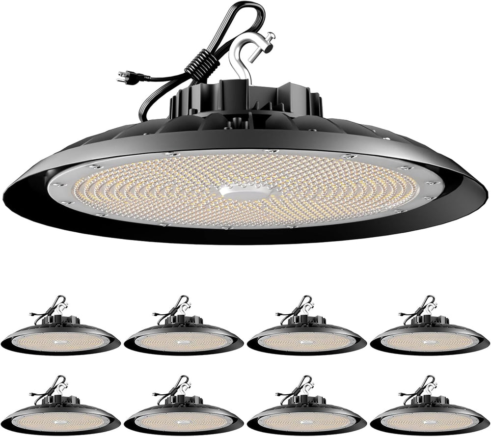 Lightdot 8Pack LED High Bay Light 250W 37500lm, AC100-277V 5000K High Bay LED...