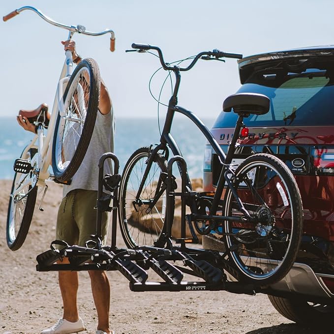 Hollywood Racks Destination 4 Hitch Bike Rack, Lightweight, Secure Transport