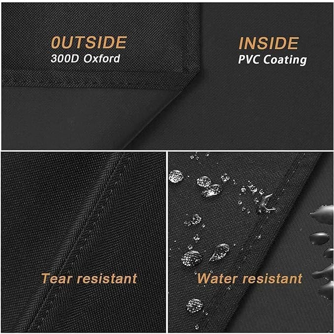 Kayme ATV Cover Waterproof Heavy Duty All Weather, Quad 4 Wheeler Cover Sun
