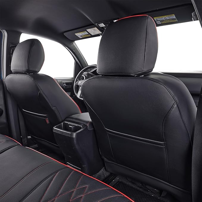 EKR Custom Fit Tacoma Leather Car Seat Covers
