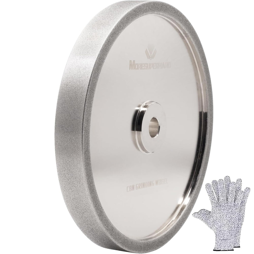 CBN Grinding Wheel 8 Inch 320 Grit, 8" x 1" Wide, 5/8" Arbor, ...