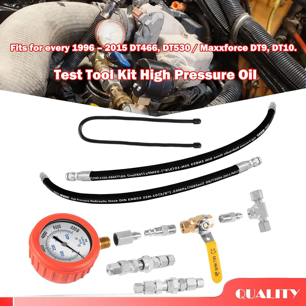 Hpop Test Tool Kit High Pressure Oil for DT466 DT530 / for International Maxx...