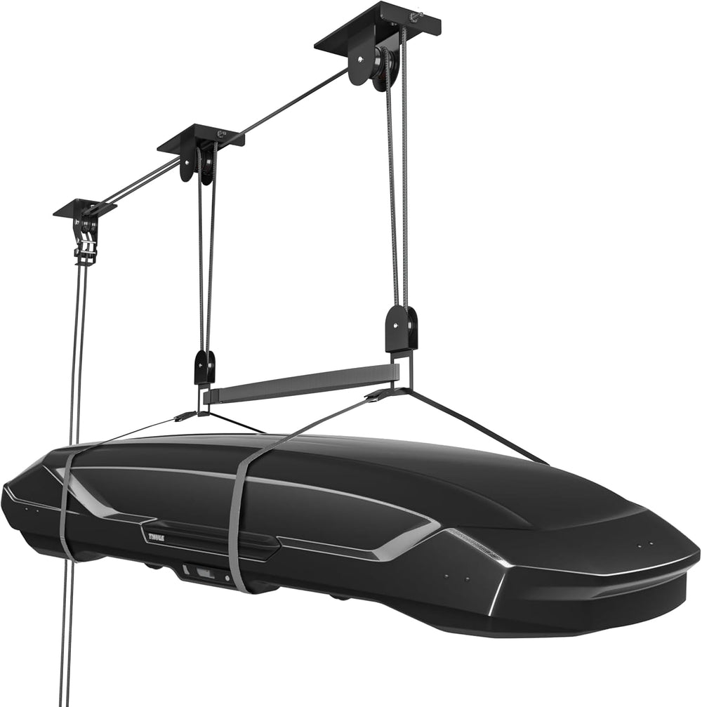 Cargo Box Hoist, Garage Pulley Lift System,150 lbs