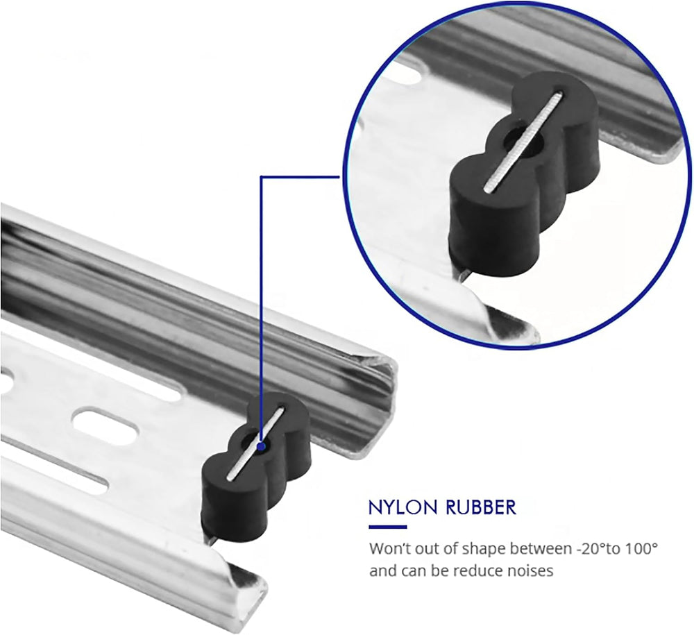 10 Pairs of 16 Inch Full Extension Side Mount Drawer Slides
