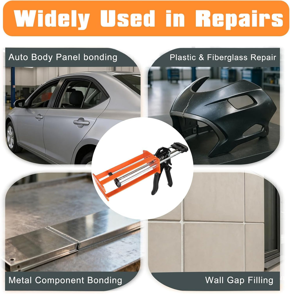 Dual Component Caulking Gun 450ML / 600ML / 650ML (1:1 & 2:1), Manual 2 P...