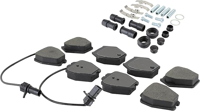 Premium Semi-Metallic Front Brake Pads Compatible
