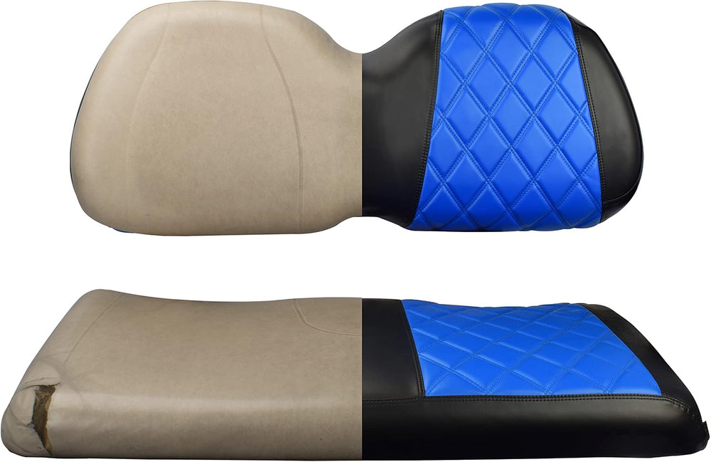 Golf Cart Diamond Vinyl Seat Covers Fits Club Car Precedent 2004-UP
